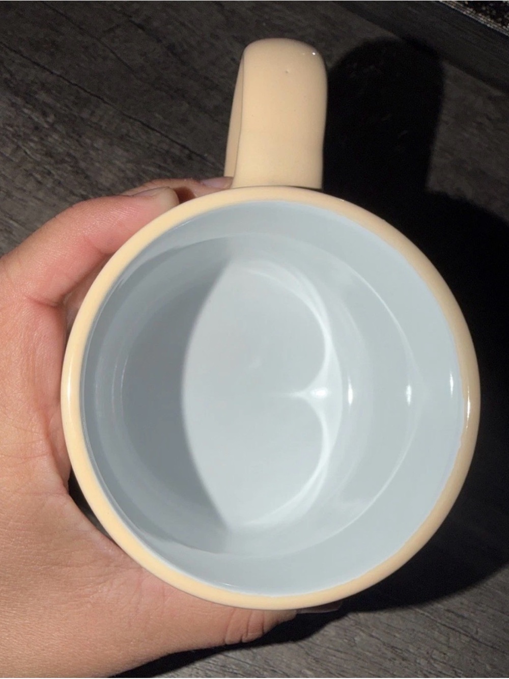 Mornings Are Ruff Beige Dog-Themed Ceramic Mug - Picture 3 of 4